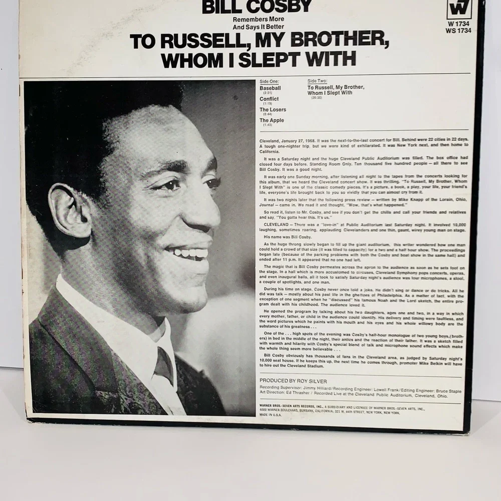 Bill Cosby Comedy Album. - Picture 2 of 10